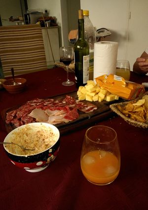 Una foto de Salsa aceitunada para picada