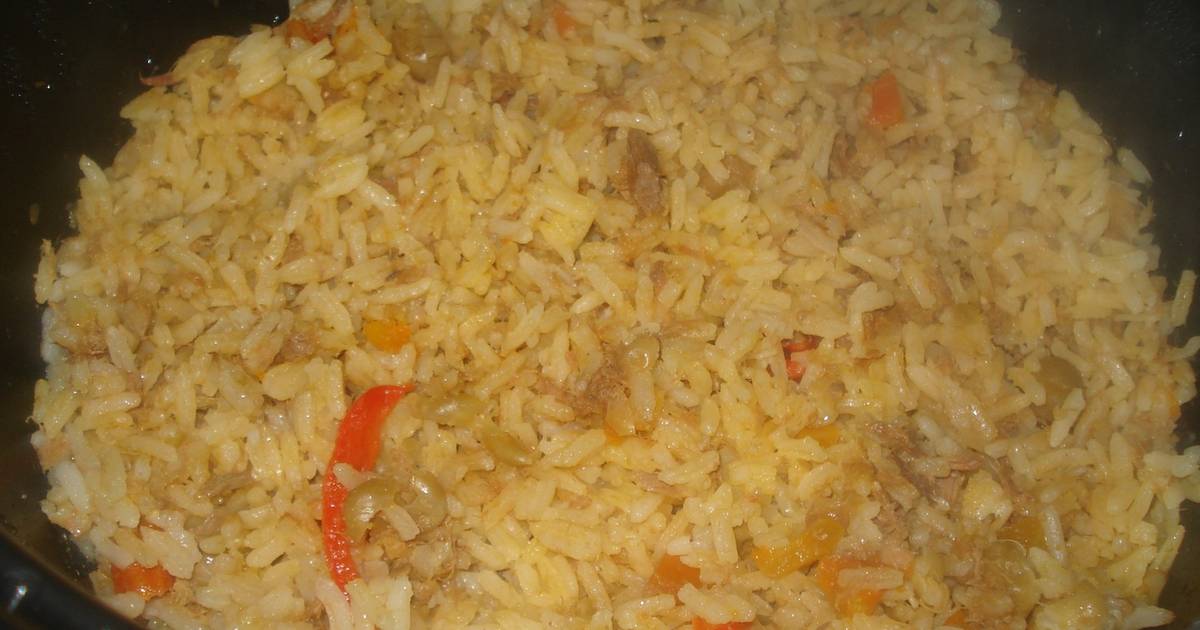 Arroz con atún rapidito Receta de Martha R- Cookpad