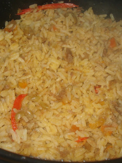 Una foto de Arroz con atún rapidito