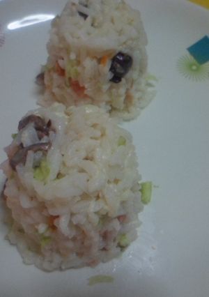 Una foto de Timbales de arroz