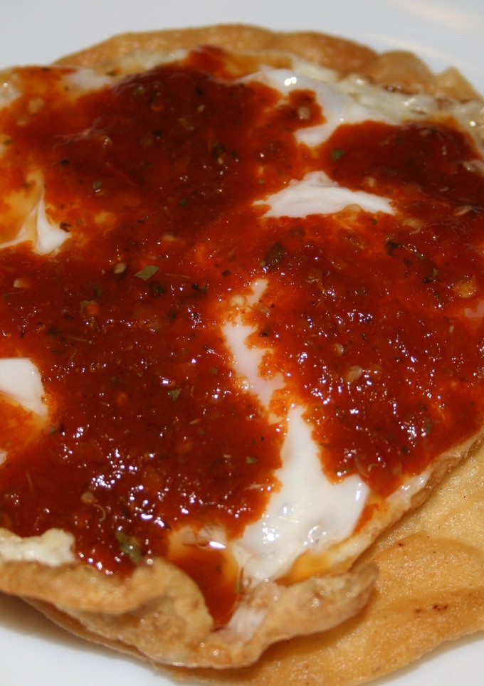 Una foto de Huevos rancheros mexicanos