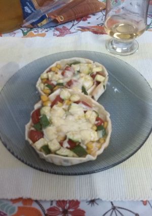 Una foto de Quiche tricolor