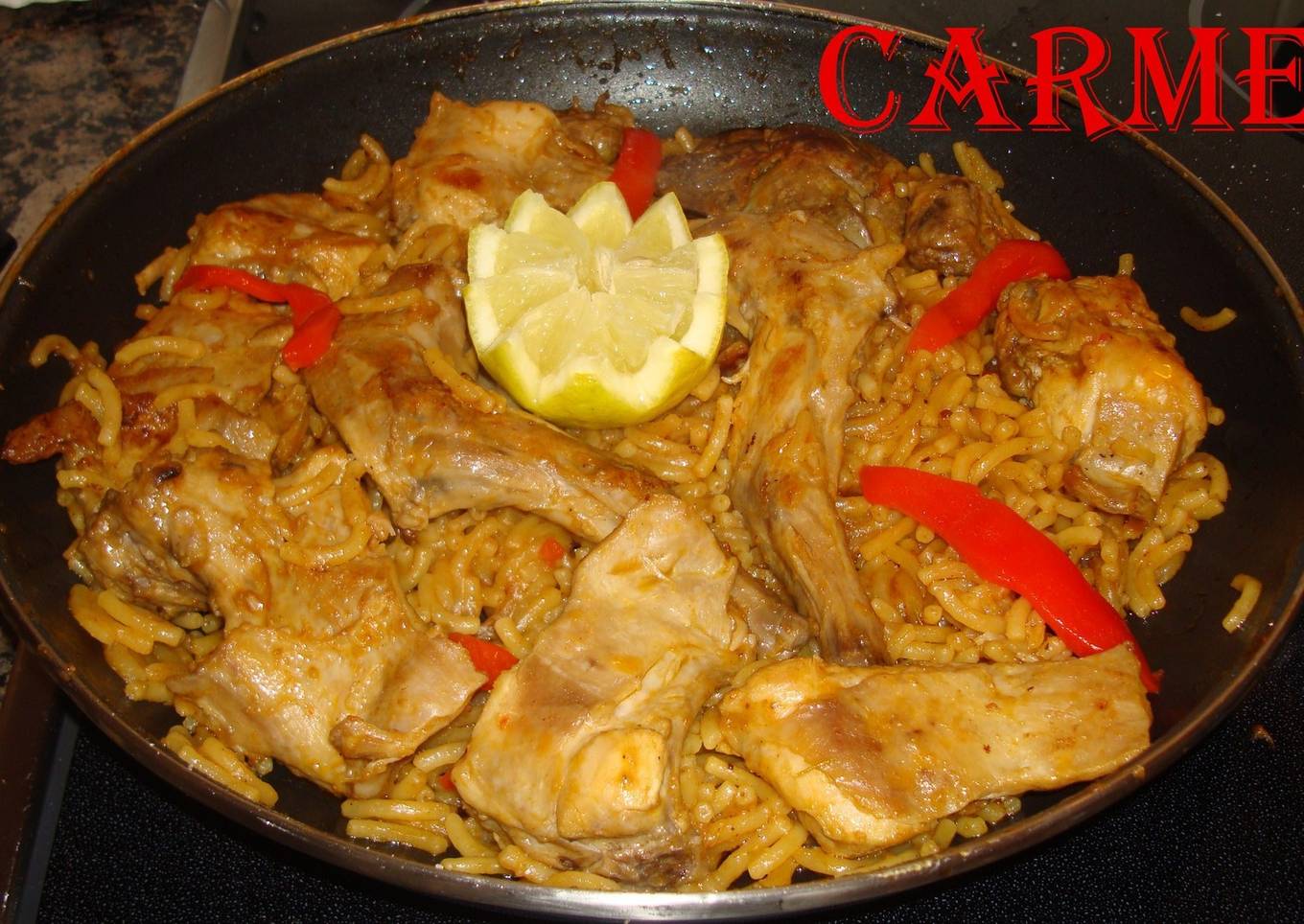 Fideuá de conejo<br />