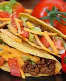 Tacos mexicanos muy picantes