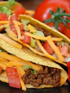 Una foto de Tacos mexicanos muy picantes