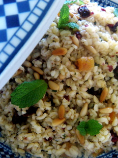 Una foto de Ensalada de bulgur