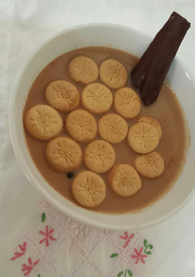 Una foto de Habichuelas con dulce Dominicana