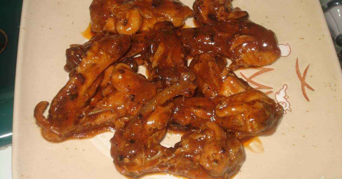 Alitas de pollo borrachas en salsa de tamarindo Receta de Martha R- Cookpad