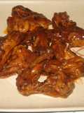 Alitas de pollo borrachas en salsa de tamarindo