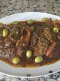 Tagine de cordero en salsa 