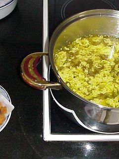 Una foto de Sopa de espárragos trigueros