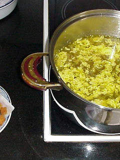 Una foto de Sopa de espárragos trigueros