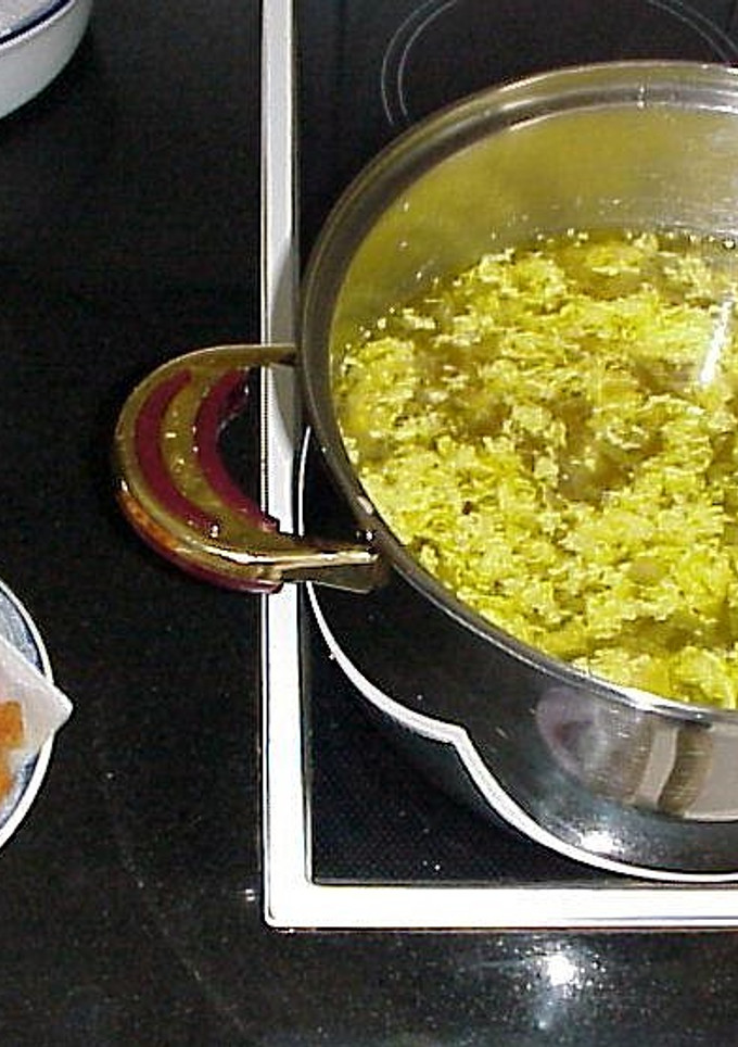 Una foto de Sopa de espárragos trigueros