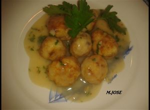 Una foto de Albóndigas de sarda