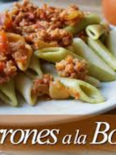 Foto principal de Macarrones a la boloñesa