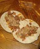 Tacos de carne molida