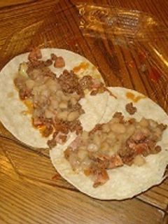 Una foto de Tacos de carne molida