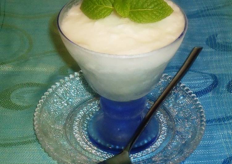 Como se hace el sorbete de limon con cava