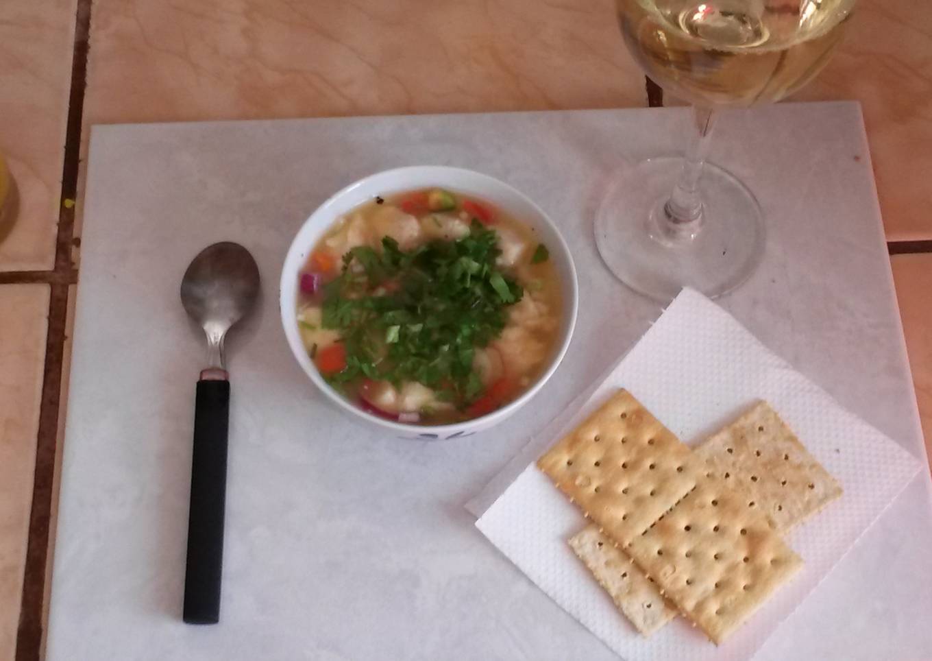 ceviche de corvina