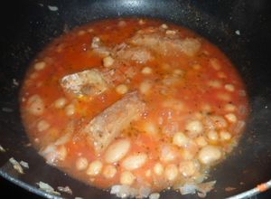 Una foto de Espectacular bacalao con salsa