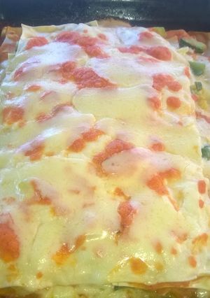 Una foto de Lasaña de zapallitos italianos 
