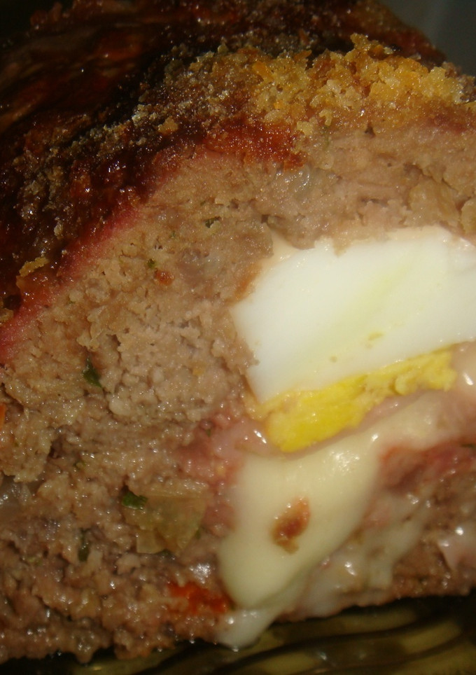Una foto de Pan de carne relleno