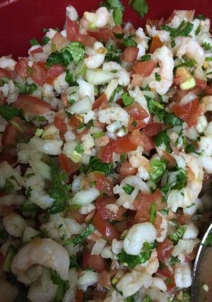 Una foto de Ceviche de Camarón de Pacotilla