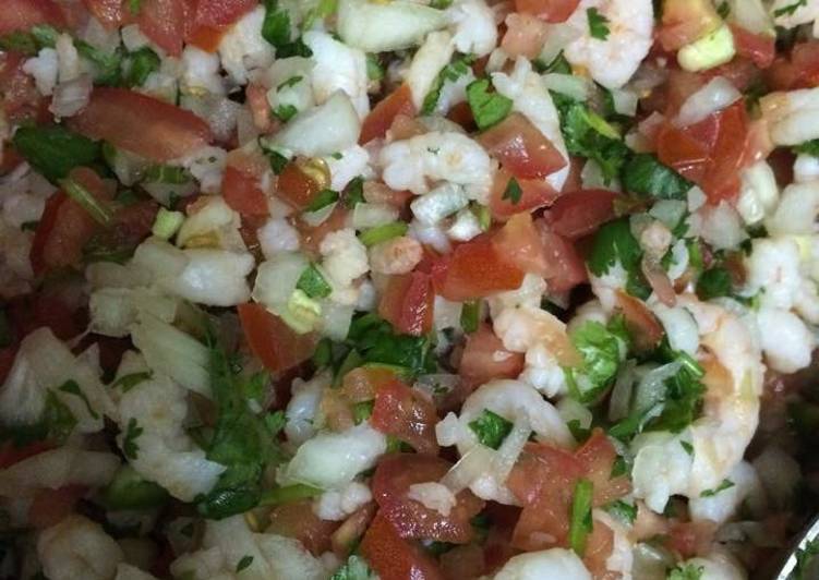 Ceviche de Camaron de Pacotilla