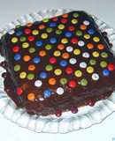 Tarta deliciosa de galletas y chocolate