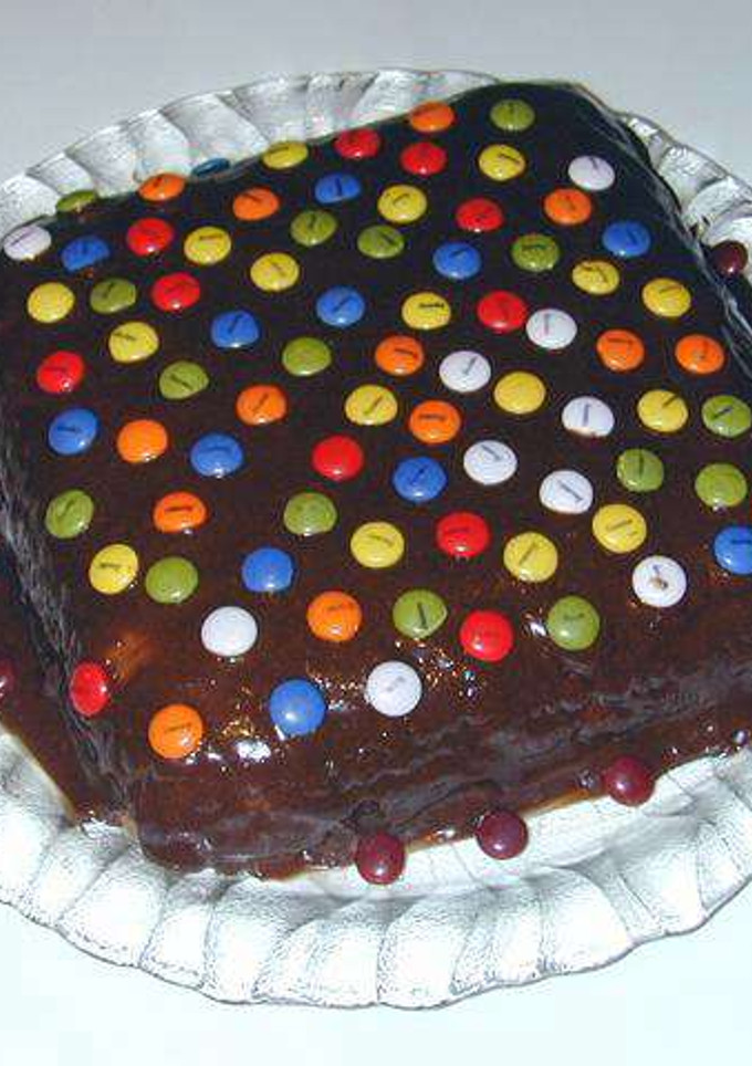 Una foto de Tarta deliciosa de galletas y chocolate