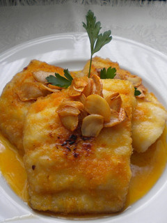 Una foto de Bacalao a la llauna con pimentón dulce