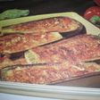 Berenjenas rellenas con pimientos