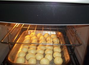 Una foto de Masa bomba para profiteroles