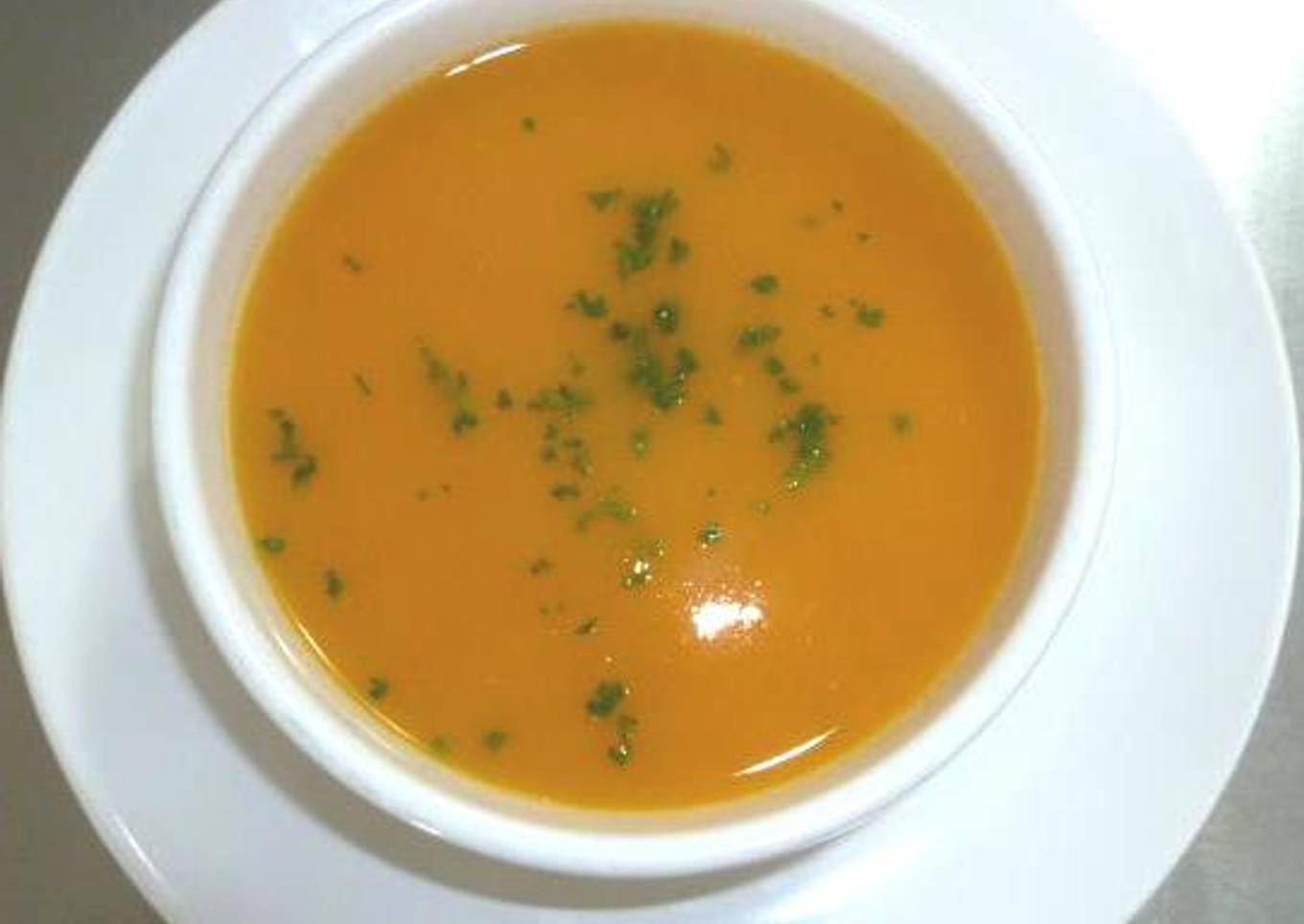 Crema de zanahoria fácil