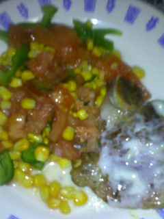 Una foto de Costillas de cerdo con salsa saborizada con panceta