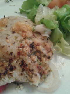 Una foto de Merluza al horno Filetes 
