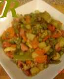 Menestra de verduras a la cerveza
