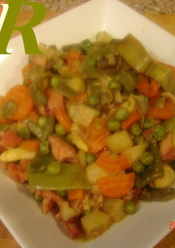 Una foto de Menestra de verduras a la cerveza