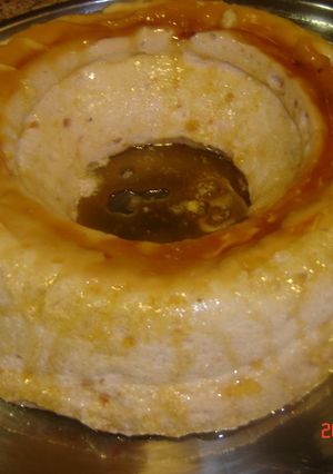 Una foto de Soufle de fresa