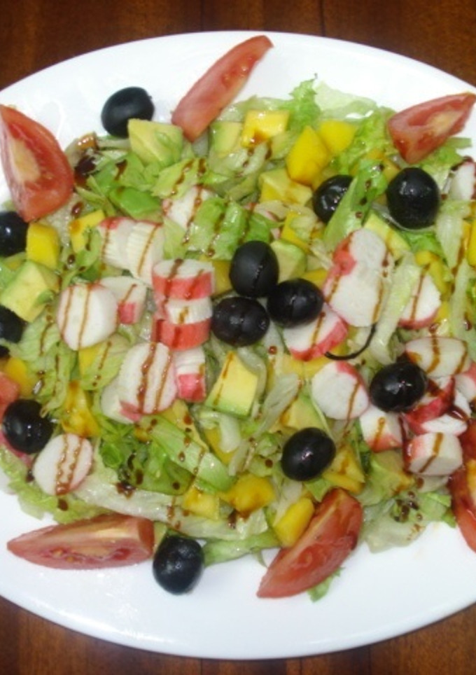 Una foto de Ensalada mediterránea caramelizada