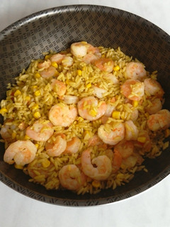 Una foto de Arroz con Camarón