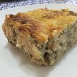 Pastel de berenjena y alubias