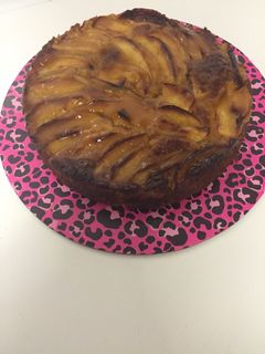 Una foto de Tarta de manzana y vainilla al toque de canela
