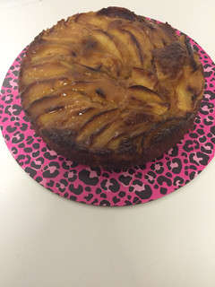 Una foto de Tarta de manzana y vainilla al toque de canela