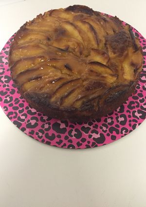 Una foto de Tarta de manzana y vainilla al toque de canela