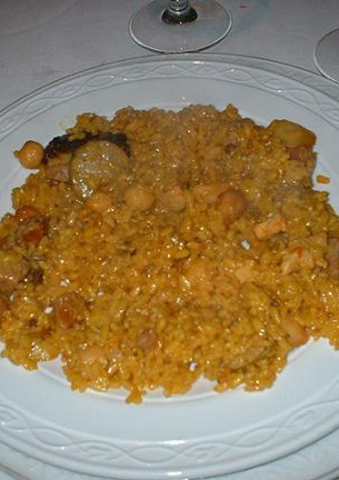 Una foto de Arroz en costra tradicional