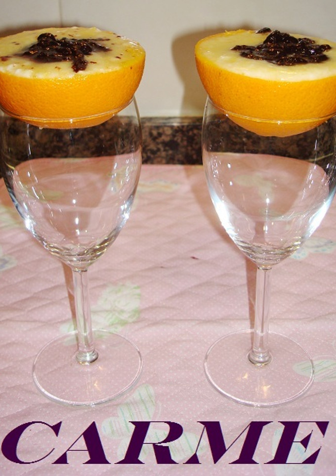Una foto de Yogur a la naranja