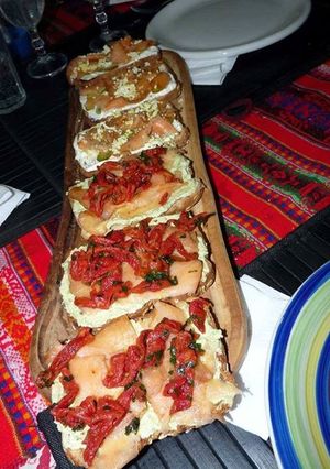 Una foto de Tostadas rápidas