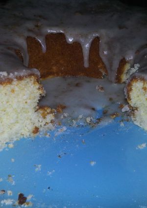 Una foto de Budín de limón