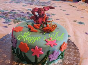 Una foto de Pastel conejo de Pascua